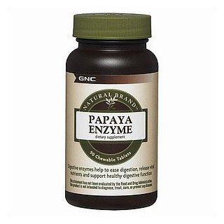  Brand Papaya Enzyme, Chewable Tablets, 90 ea