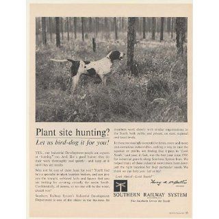 1961 Hunting Bird Dog Southern Railway System Plant Site