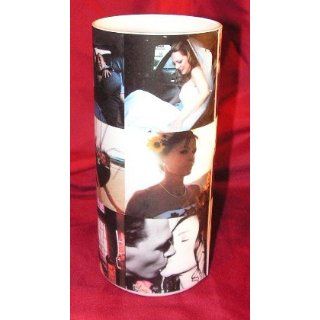 Personalized Photo Candle Glass Holder   Reusable   3.25