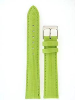 Watch Band Patent Leather Lime Green Clothing