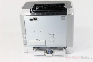 HP Color LaserJet 2600n Network Laser Printer Q6455A USB Ethernet Only