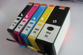  HP564XL Ink Cartridges fits Photosmart C309g Photosmart B8550 Printer