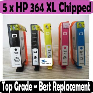HP 364 XL Compatible Ink Cartridge Set for Photosmart B109 B8553 B8550
