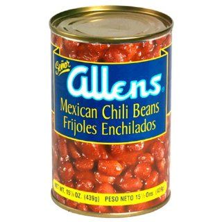 Allens Mexican Style Chili Beans, 15.5 Ounce Cans (Pack of 12