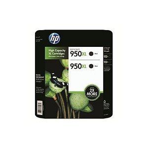 HP 950XL Black Twin Pack in Retail Packaging (CR317BN), New Consumer