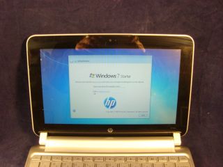 HP Mini 210 2070NR 250GB HD 1GB RAM 1 66GHz Intel Atom Windows 7