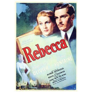 Rebecca Movie Poster (27 x 40 Inches   69cm x 102cm) (1940