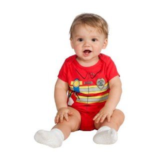 Baby Fireman Onesie Costume Size 0 6 Months Everything