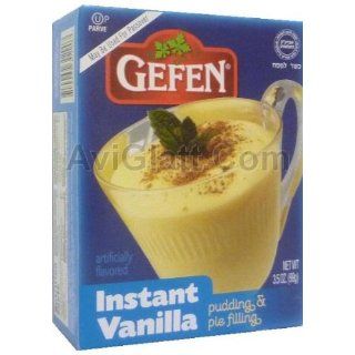 Gefen Instant Vanilla Pudding & Pie Filling Mix 3.5 oz 