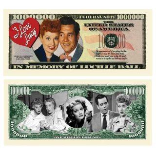 I Love Lucy Million Dollar Bill (W/Currency Protector