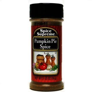 Spice Supreme Pumpkin Pie Spice   Case Pack 12 SKU