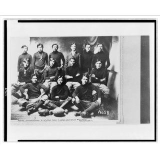 Historic Print (M) Osage Indian School football team