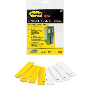 2900 WY Post it Super Sticky Two Color Label Pad 2900 WY