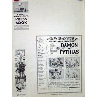 Damon and Pythias Vintage 1962 Pressbook with Guy (Zorro