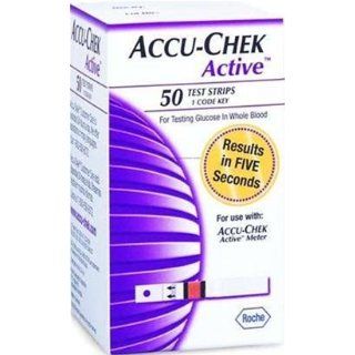 Accu Chek Active Test Strips for Blood Glucose   50 ea