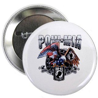 2.25 Button POWMIA All Gave Some Some Gave All Eagle