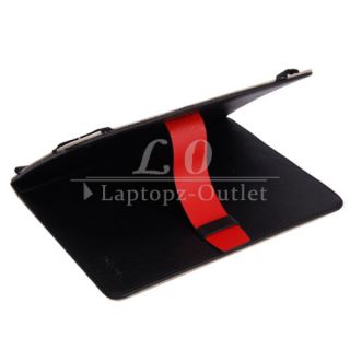 Leather Case Stand Cover for 8 Tablet PC ePad Pad Mid Black