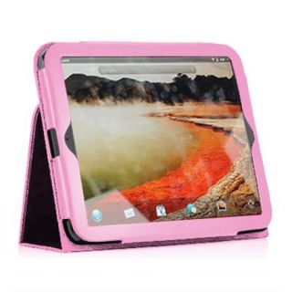  Leather Case Cover With Stand For HP TouchPad 9 7 Inch Tablet Hot Pink