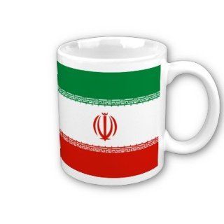 Iran Flag Coffee Cup 