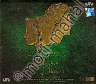Jodhaa Akbar CD Bonus DVD Book Hrithik Aishwarya Bollywood Music CD