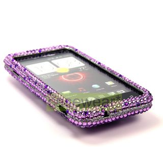  Diamond Bling Hard Case Cover for HTC Droid Incredible 4G LTE