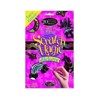 Scratch Magic Fairy Fantasy Stickers Toys & Games