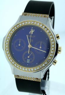 Hublot New 18K Stainless Diamond $16 200 00 Watch