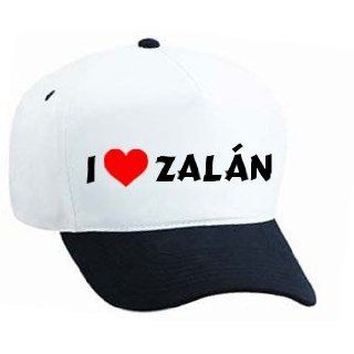 Baseball Cap with I Love Zalán