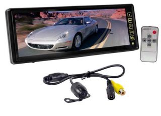 Pyle PLCM105 10.2 Inch TFT LCD Rear View Mirror Monitor with Back Up