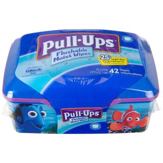 Huggies Pull UPS Wipes Tub 42 Count