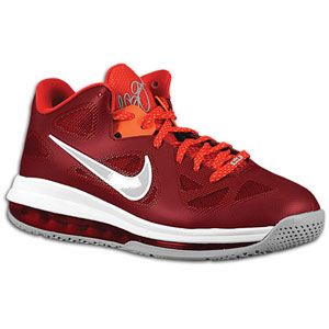 Nike Air Max LeBron 9 Low   Mens   Basketball   Shoes   Team Red