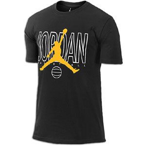 courts and off in the Jordan Outlined T Shirt. Made of 100% cotton (10