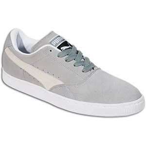 PUMA Suede CVO   Mens   Skate   Shoes   Limestone/Grey/White