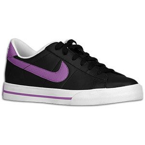 Nike Sweet Classic Leather   Womens   Tennis   Shoes   Black/White