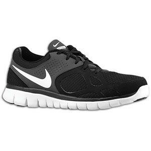 Nike Flex Run   Mens   Running   Shoes   Black/White