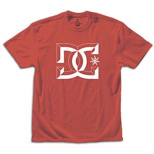 DC Shoes Big D S/S T Shirt   Mens   Skate   Clothing   Athletic Red
