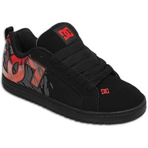 DC Shoes Court Graffik SE   Mens   Skate   Shoes   Black/Rich Red