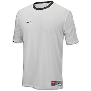 The Nike Tiempo Jersey is a short sleeve, crewneck, game day jersey