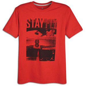 Jordan Stay Fly T Shirt   Mens   Basketball   Clothing   Gym Red