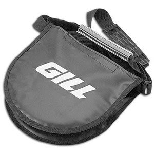 The Gill Shot & Discus Carriers feature heavy duty vinyl covered PVC.
