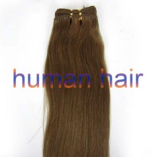 22 Brazilian Remy Weft Human Hair Extensions 150cm Wide 100g 12 Light