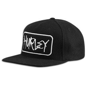Hurley Locals Snapback   Mens   Casual   Clothing   Black
