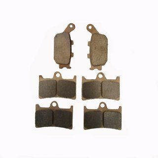 YAMAHA YZF R1 5VY LE Sintered metal Front Rear Brake Pads 2004 2005