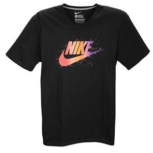 Nike Graphic T Shirt   Mens   Casual   Clothing   Black/Orange/Purple