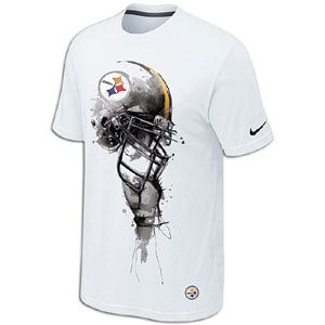 Nike NFL Tri Blend Helmet T Shirt   Mens   Pittsburgh Steelers