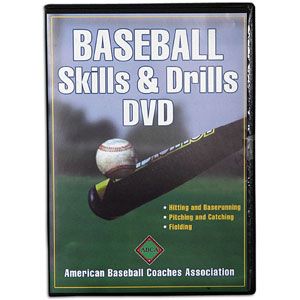 Human Kinetics Baseball Skills & Drills DVD   Girls Grade School