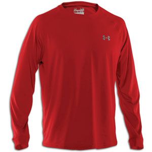Under Armour Tech L/S T Shirt   Mens   Training   Clothing   Red