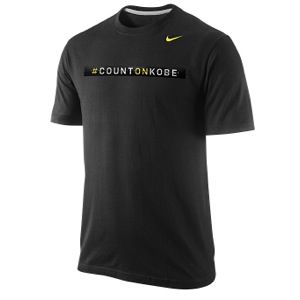 Nike Count On Kobe T Shirt   Mens   Basketball   Clothing   Black