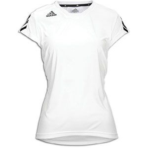 adidas On Field S/S Jersey   Womens   Volleyball   Clothing   White