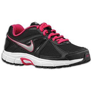 Nike Dart 9   Womens   Running   Shoes   Black/White/Metallic Cool